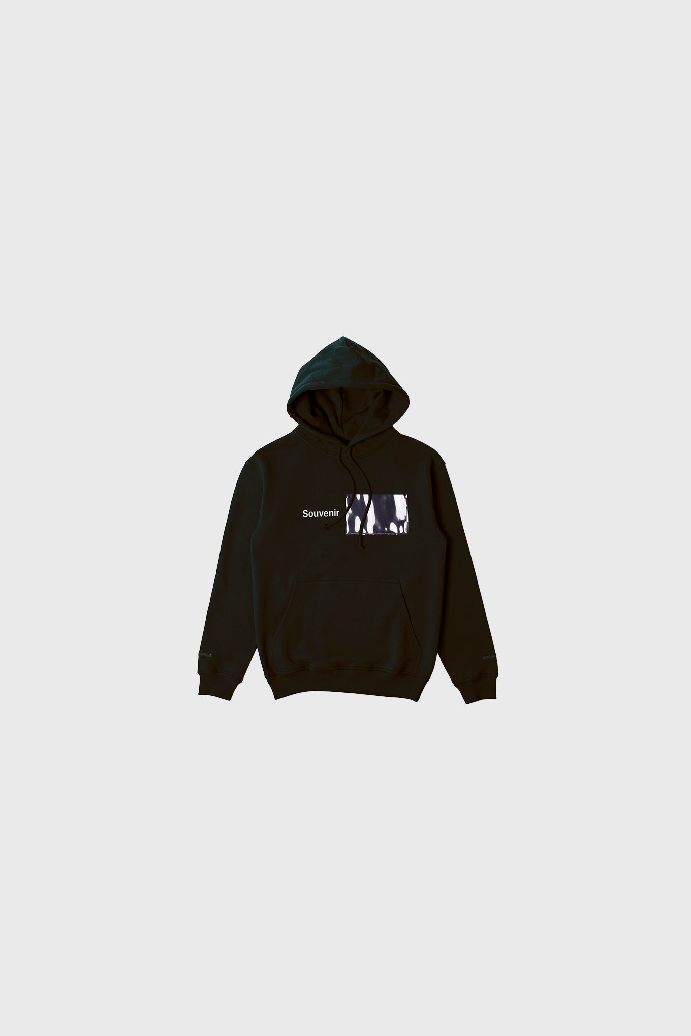 Souvenir Pocket Hoodie Black