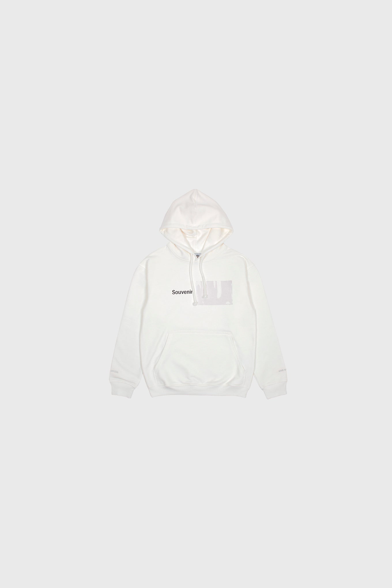 Souvenir Pocket Hoodie White