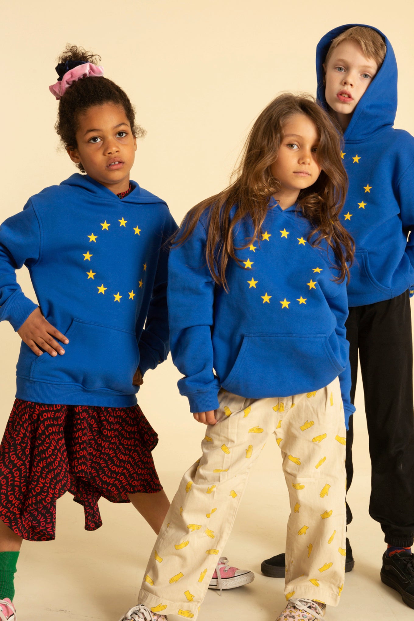 Eunify Kids Hoodie Blue